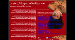 Desktop Screenshot of 1001sexgeschichten.com